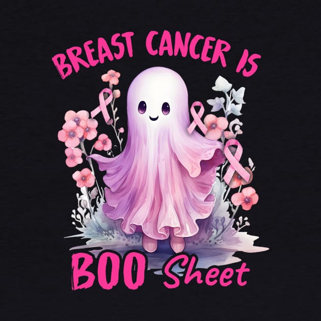 Breast Cancer Is Boo Sheet Halloween Breast Cancer Awareness graphic by abbeheimkatt